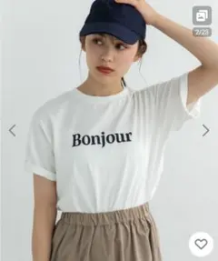 Edit Sheen BonjourロゴTシャツ Mサイズのサムネイル