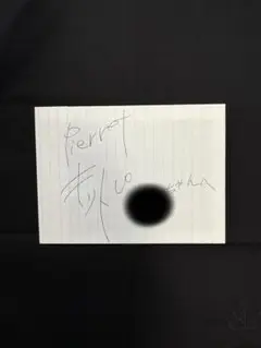 最終値下げ KIRITO キリト 直筆サイン入り写真集　PIERROT 最終値下げ KIRITO キリト 直筆サイン入り写真集 PIERROT - メルカリ
