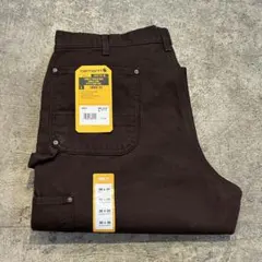 Carhartt ダブルニー ペインターパンツ ダークブラウン フェード carhartt ダック地 ペインターパンツ ダブルニー カーハート