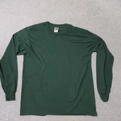 Fruit of the Loom 長袖Tシャツ グリーン XLのサムネイル