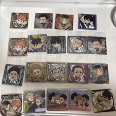 ハイキュー シール　ウエハース　 烏野 音駒