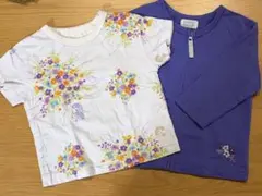 hakka baby 花柄Tシャツ カーディガンのサムネイル