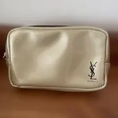 YSL BEAUTE イヴ・サンローラン　ゴールド　ポーチ