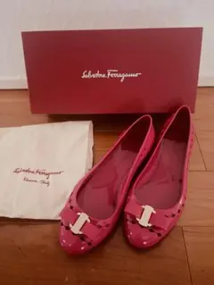 フェラガモ　ラバーシューズ　7 レインジューズ　24cm