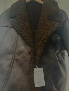 Ungrid フェイクムートンルーズブルゾン