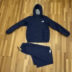 THE NORTH FACE ネイビー レインスーツ(上下セット)サイズ150
