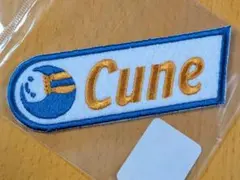 CUNE 刺繍 ワッペン レーシングロゴ ウサギ ホワイト アイロン キューンのサムネイル