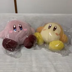 【星のカービィ】　コーデュロイBIGぬいぐるみ　カービィとワドルディセット