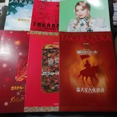 宝塚歌劇団　宙組公演　パンフレット 6冊セット