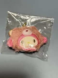 サンリオ どこでもぬいぐるみチャーム　ラテクマ　マイメロディ