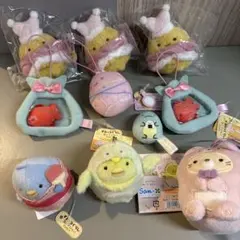 すみっコぐらし　てのりぬいぐるみ　マスコット　10点セット