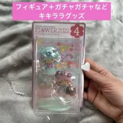 サンリオ　ハッピーくじ 2022 FLOWER キキララフィギュア＋ガチャガチャ