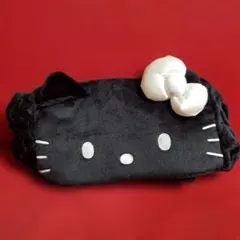 新品 未使用 ハローキティ ヘアバンド 黒キティ フリー サンリオ