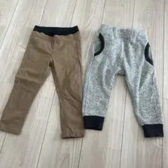 BOYS ウエストゴム 長ズボン 2点セット　95cm