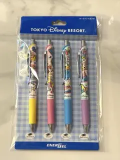 東京ディズニーリゾート ボールペン 4本セット　エナージェルのサムネイル