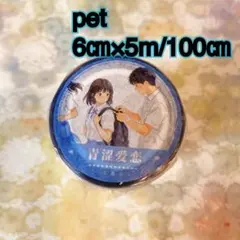 PET 青涩爱恋 6cm×5m 海外マスキングテープ - メルカリ