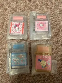 サンリオローラー付き消しゴム風 キーホルダー