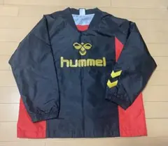 hummel ピステ・ウィンドブレーカー 黒/赤