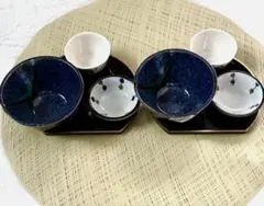 新品】 甘味 セット 和食器　デザート　鉢　豆皿　豆鉢　食器のサムネイル