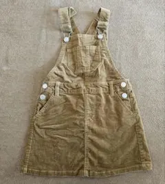 グローバルワーク コーデュロイ ジャンバースカート Mサイズ 女の子