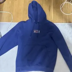 未使用品】TOMOO Logo Hoodie【Navy】 パーカー - メルカリ