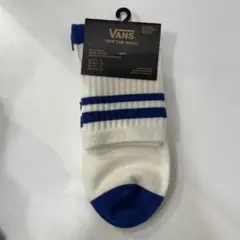 VANS 27.5-31cm ブルー ソックス VN000NCE