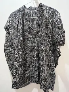 ジャーナルスタンダード レサージュ 25S/S ラメモノトーンシャツ 美品