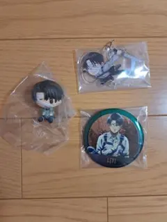 一番くじ 進撃の巨人～それぞれの決意 リヴァイ セット