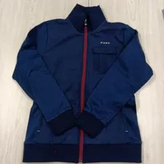 【超美品】FIDRA ネイビー ジップアップジャケット M