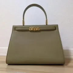 CHARLES & KEITH メタリックプッシュロックトラペーズバッグ　バッグ