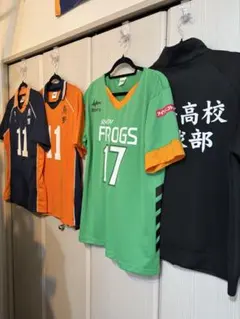 月島蛍　ユニフォーム3種＋烏野ジャージセット