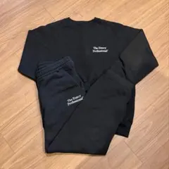 NIKESTUUSYコラボブラックセットアップスウェットsジョガーパンツ 