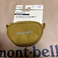 mont-bell コインパース イエロー　財布 小銭入れ　モンベル
