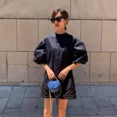 bow.a ボウエー　ラウンドバルーンブラウス