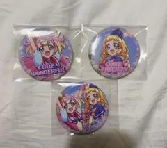 キュアワンダフル キュアフレンディ わんだふるぷりきゅあ 感謝祭 缶バッジ