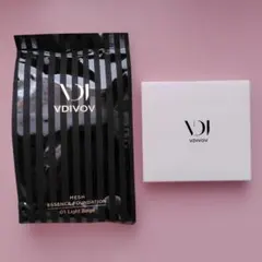 ビディボブ メッシュエッセンスファンデーション ライトベージュ リフィルとミラー