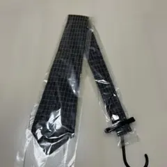 HIROKO KOSHINO ネクタイ チェック柄 ダークネイビー　ブラック