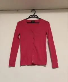 Green Label Relaxing ピンク カーディガン