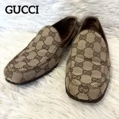 良品✨グッチ フラットシューズ ローファー ドライビングシューズ 