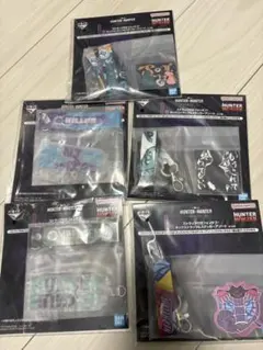 一番くじ HUNTER×HUNTER フォンタブ/ストラップ＆ステッカー 5点