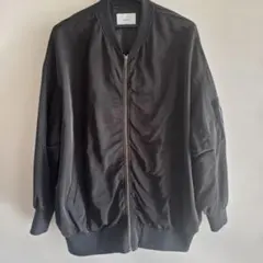 discoatアウター/ma1 レディース/ブラック