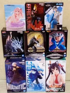 9体セット　プライズ　フィギュア　まとめ売り　ストリートファイター　他