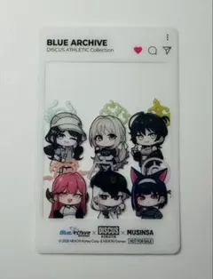 韓国限定　ブルーアーカイブ　ムシンサ　透明カードのサムネイル