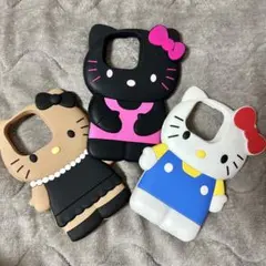 iPhone14Pro♡ダイカットハローキティiPhoneケース/白/kittyのサムネイル