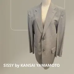 SISSY KANSAIYAMAMOTO テーラード ジャケット グレー スーツ