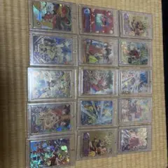 ジャンプ40周年記念カード 40th WEEKLY JUMP18枚レアまとめ売り - メルカリ