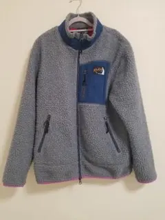 ROKX ロックス　ボアフリースジャケット グレー　M 裏地メッシュ