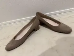 artemis by DIANA ビジューラインヒール スエード調パンプス