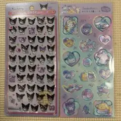 （正規品）ボンボンドロップシール　クロミちゃんミニ　すりガラス風シール　セット