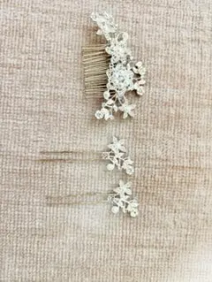 ウェディング ヘッドドレス セット